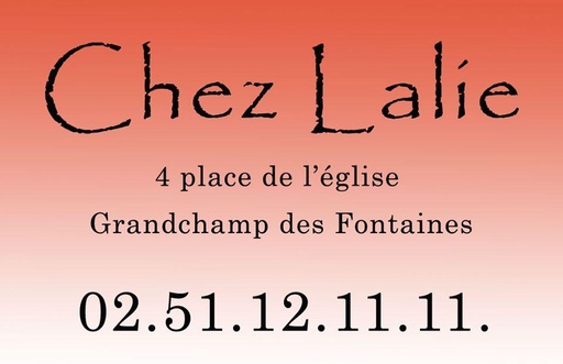 Chez Lalie, Isidor Nathalie